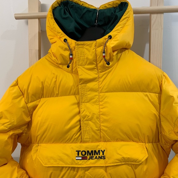 90’s Vintage Style Super Puff Tommy Hilfiger Puffer Winter Jacket - Picture 3 of 5